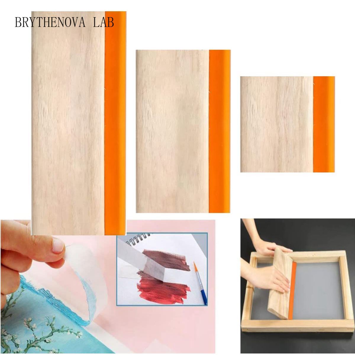 Screen Printing Squeegee - Ракель для трафаретной печати 13/16/24/27/33/50 см,