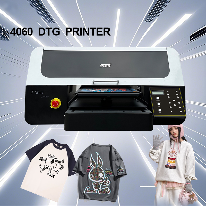 Commercial Dtf Printing - Цифровой принтер для футболок, модель 4060,