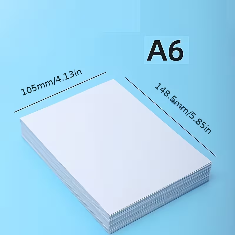 Commercial Printing Paper - Бумага для печати формата A6, малый