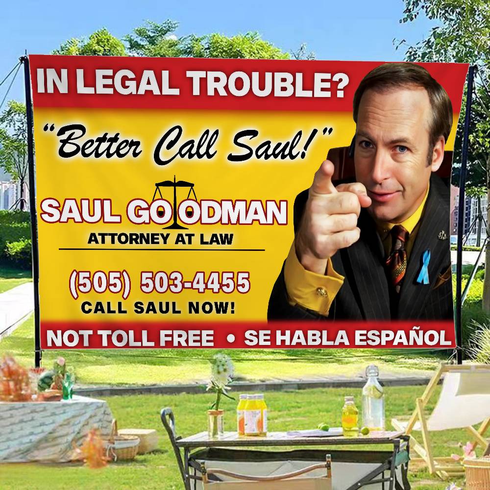 Commercial Printing Inc - Классический рекламный баннер B-Better C-Call S-Saul