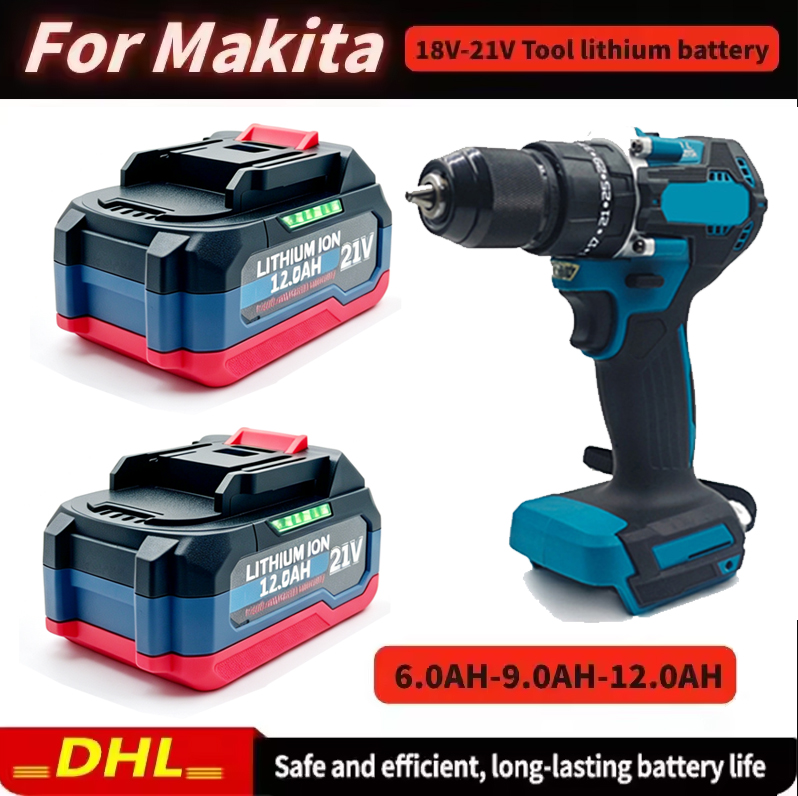 Makita Drill Ddf484 - Аккумулятор литиевый 18В 21В 12.0Ач для