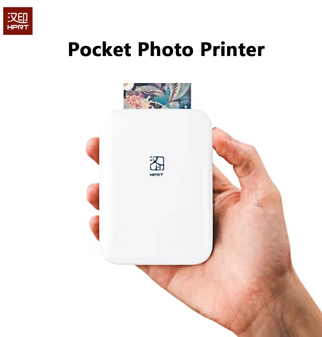 Commercial Label Printing Machine - HPRT мини-термопринтер цветной фотопринтер Bluetooth умная
