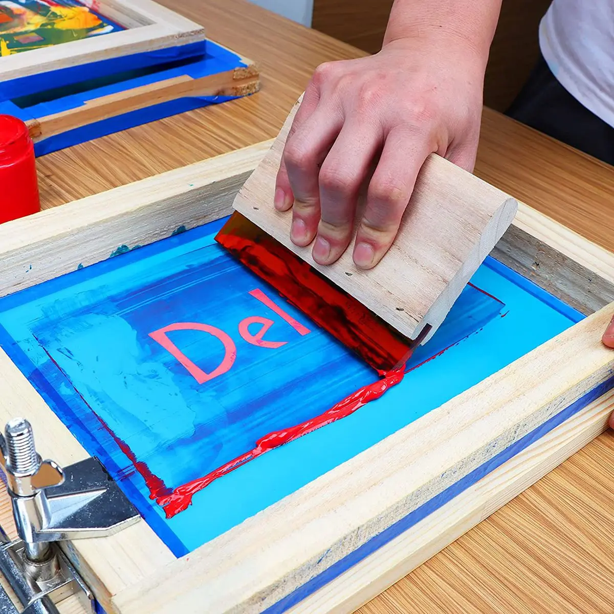 Ракель для трафаретной печати  – обзор и цена Screen Printing Squeegee