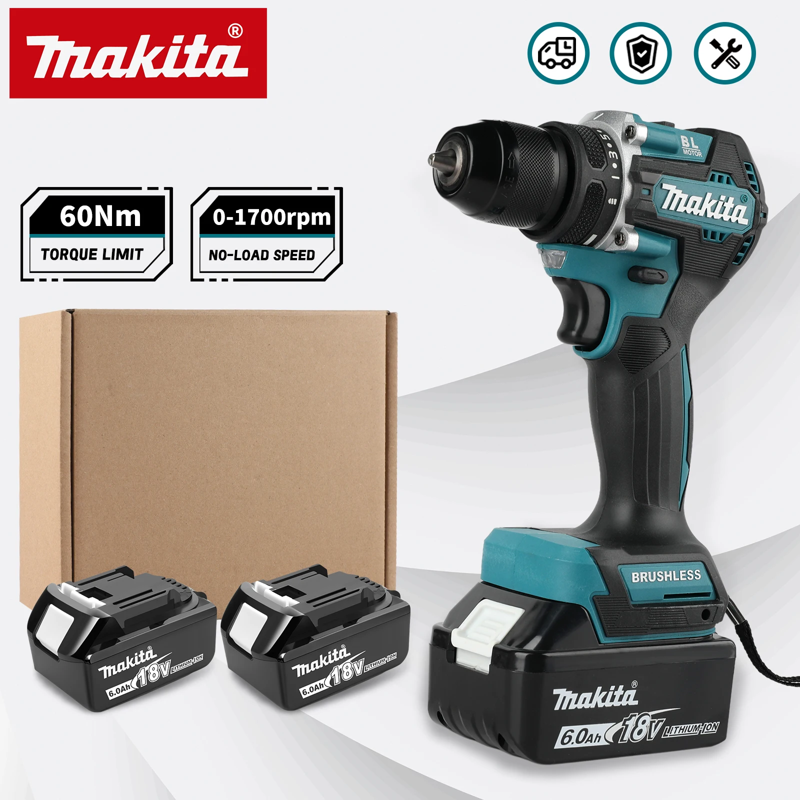 Аккумуляторная дрель-шуруповер – обзор и цена Makita Drill Ddf484