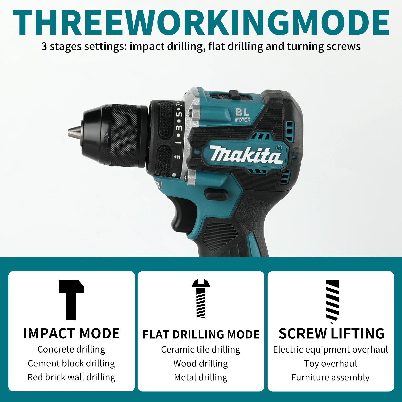 Аккумуляторная дрель-шуруповер – обзор и цена Makita Drill Ddf484
