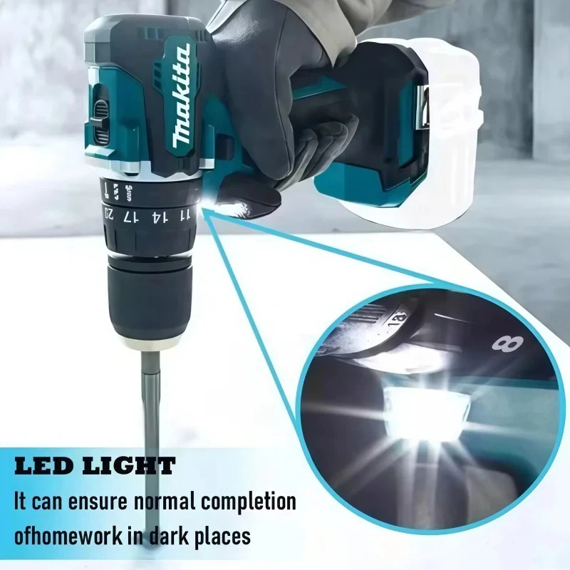 Аккумулятор Makita 18В, ударна – обзор и цена Makita Drill Ddf484