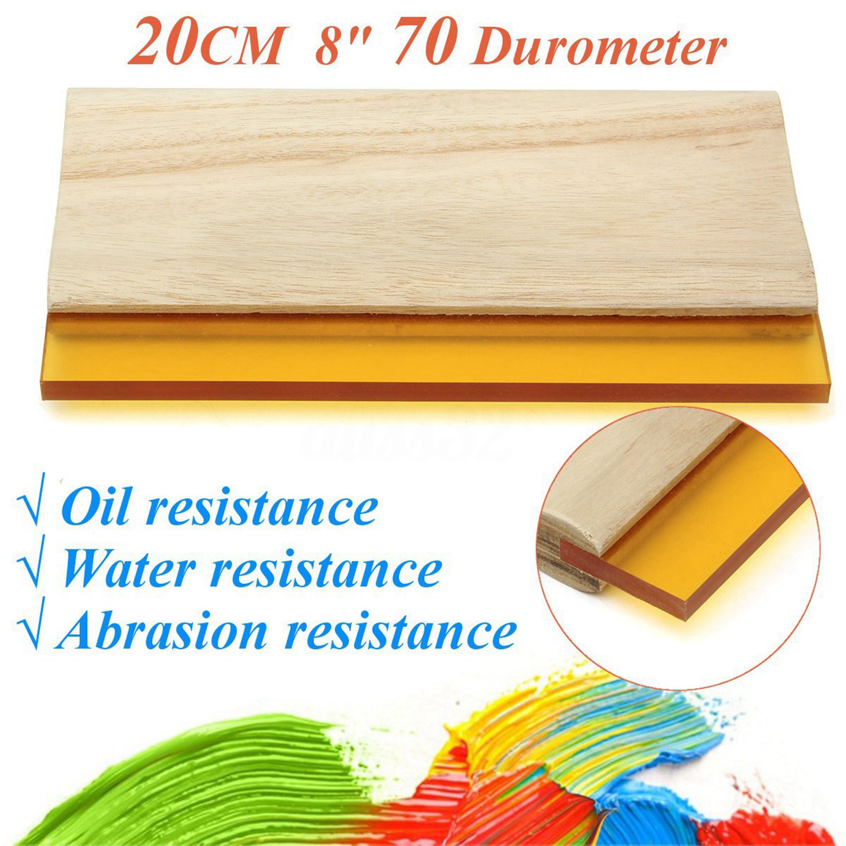 A02M-2 шт. 8-дюймовый ракель д – обзор и цена Screen Printing Squeegee