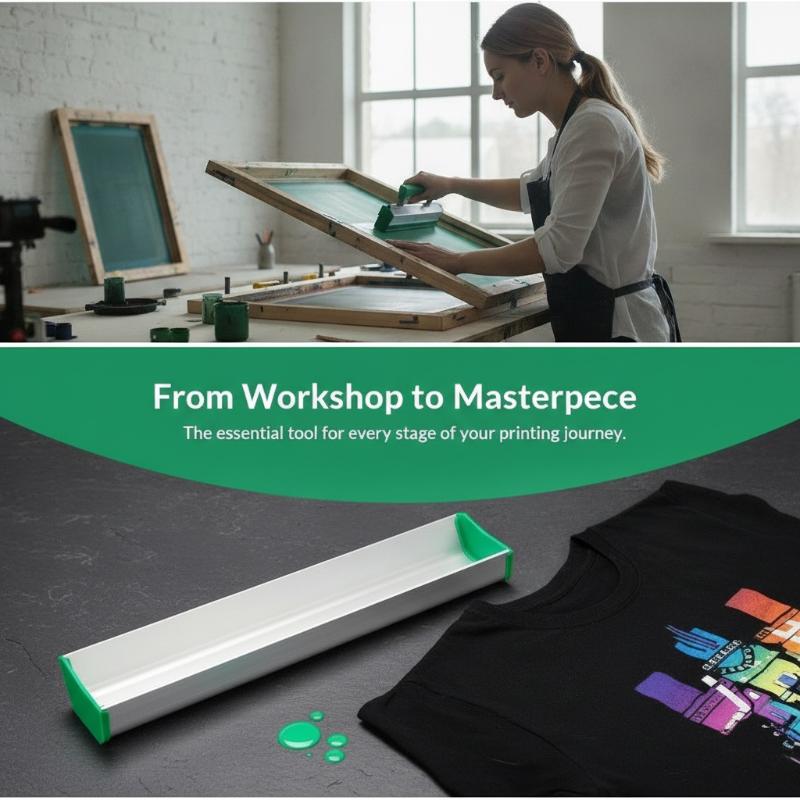 Шпатель для шелкографии из кор – обзор и цена Screen Printing Squeegee