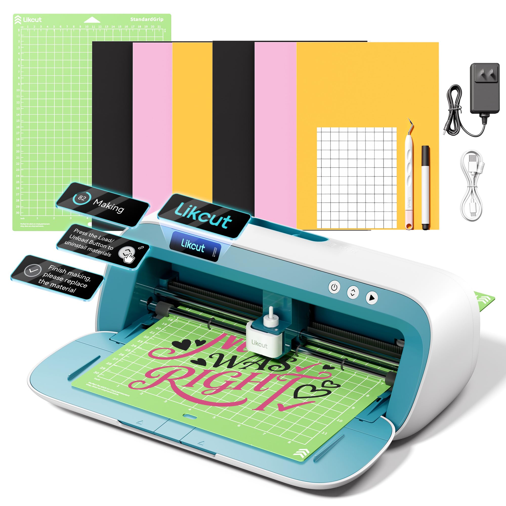 Режущий плоттер Likcut S41 с т – обзор и цена Vinyl Cutter Plotter
