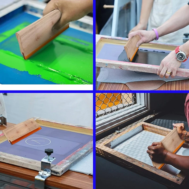 Резиновый ракель для трафаретн – обзор и цена Screen Printing Squeegee