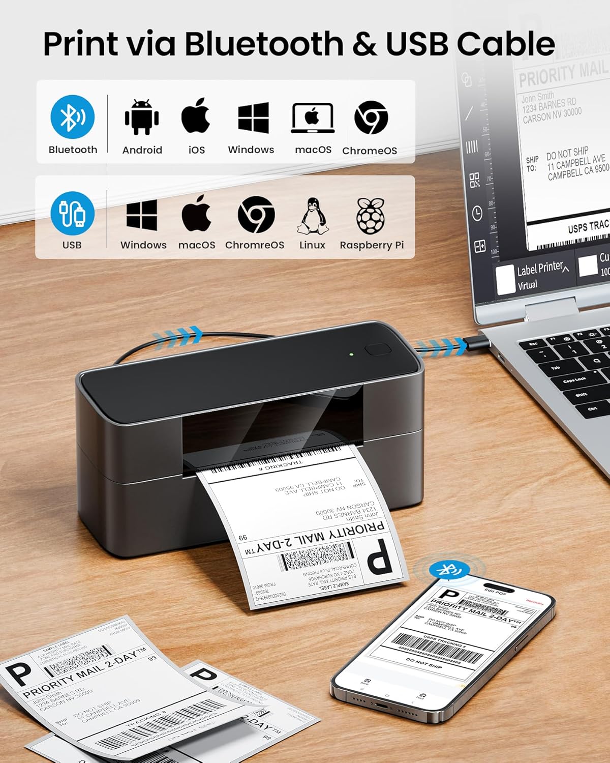 Принтер этикеток Markfield, те – обзор и цена Commercial Printing Inc